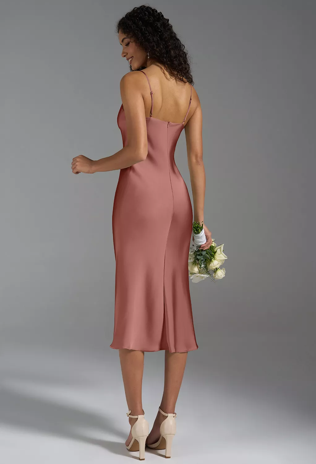 AW Alanna Desert Rose  Cocktail Wedding Guest Dresses